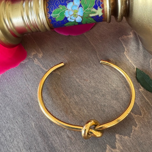 18K Gold Stainless Steel Node Bracelet - Picture 8 of 10